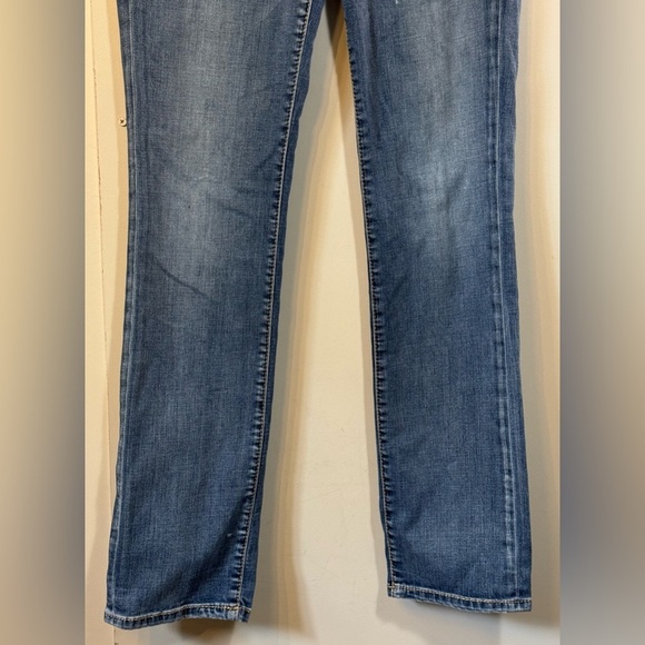 Jag Jeans Mid Rise Straight Leg Stretchy Denim Womens Size 4 - Picture 3 of 11